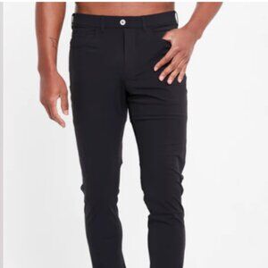 Men's Redvanly Kent Pull-On Trouser in Tuxedo Black sz M (32-35)